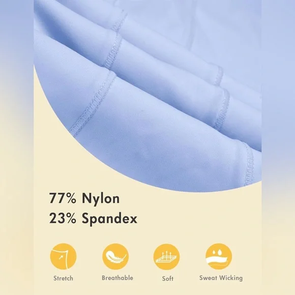 NWT Tennis Dress with Built-in Bra & Shorts Size Large - Picture 9 of 10